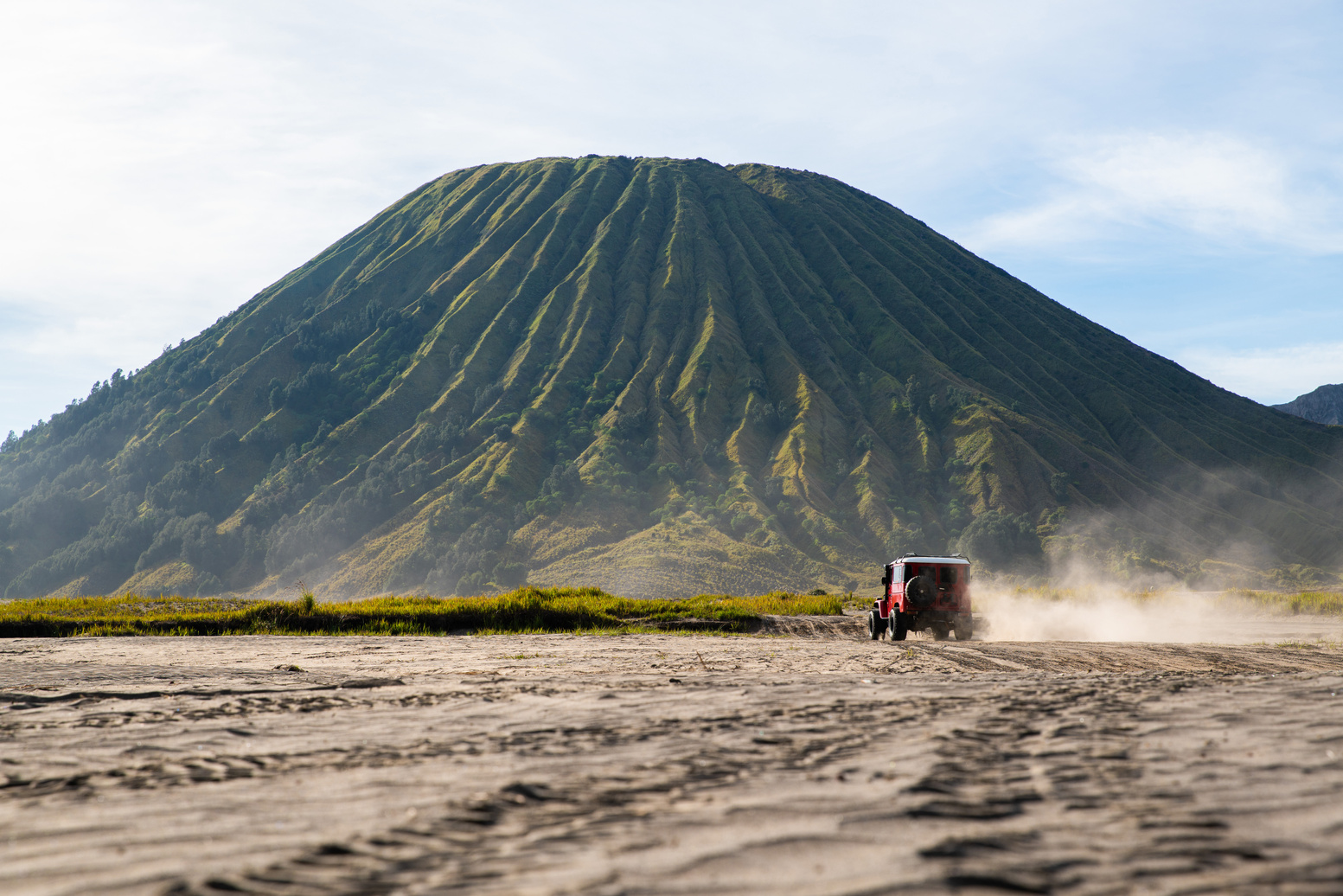 Jeep service for sight seeing around Bromo mountain tour